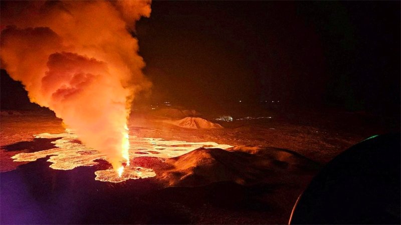 Iceland Volcano Eruption